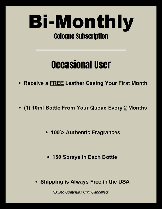 Bi-monthly Cologne Subscription