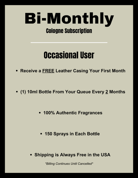 Bi-monthly Cologne Subscription